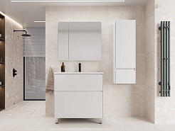 Style Line Мебель для ванной Лима 80 Plus эмаль белая матовая – фотография-2